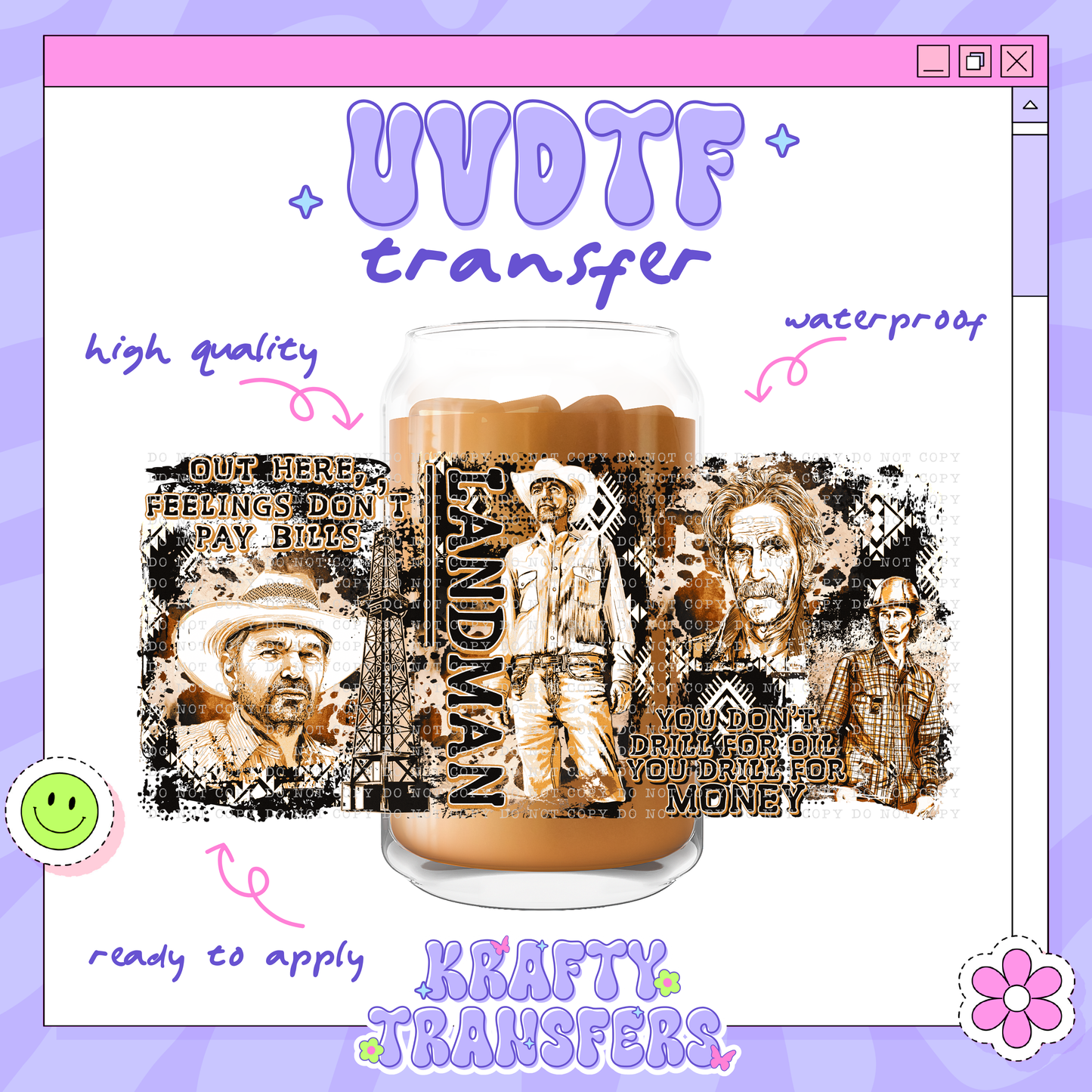 LandMan - 16oz Glass Wrap