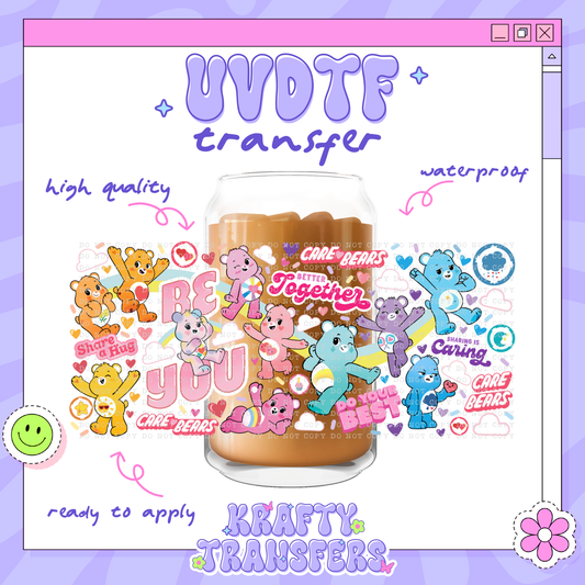 Cute Bears - 16oz Glass Wrap