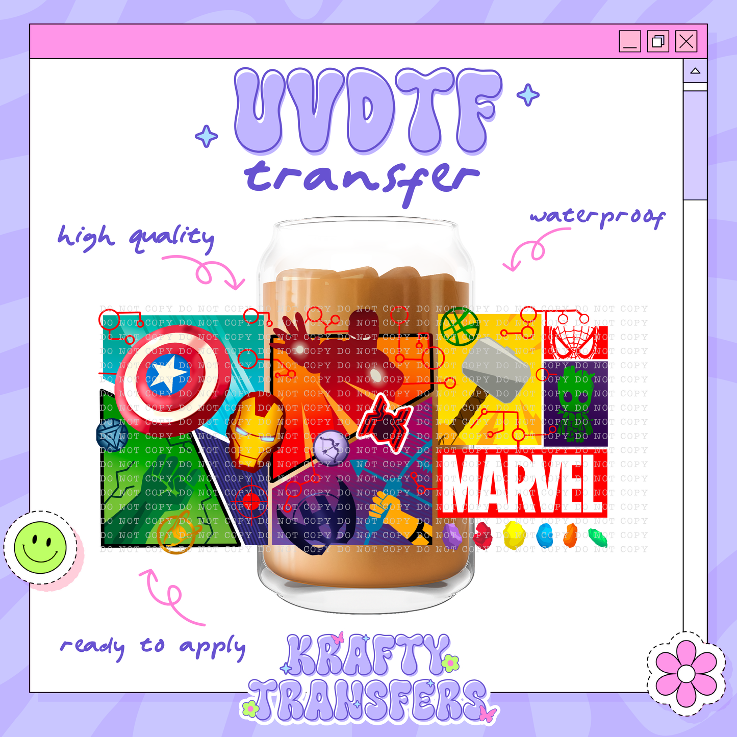 Marv - 16oz Glass Wrap