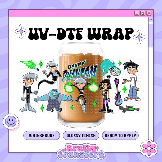 Retro Danny Exclusive - 16oz Glass Wrap
