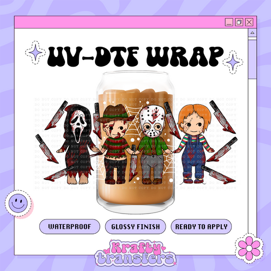 Spooky Sonny - 16oz Glass Wrap