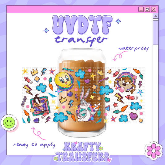 Looney & Pals - 16oz Glass Wrap